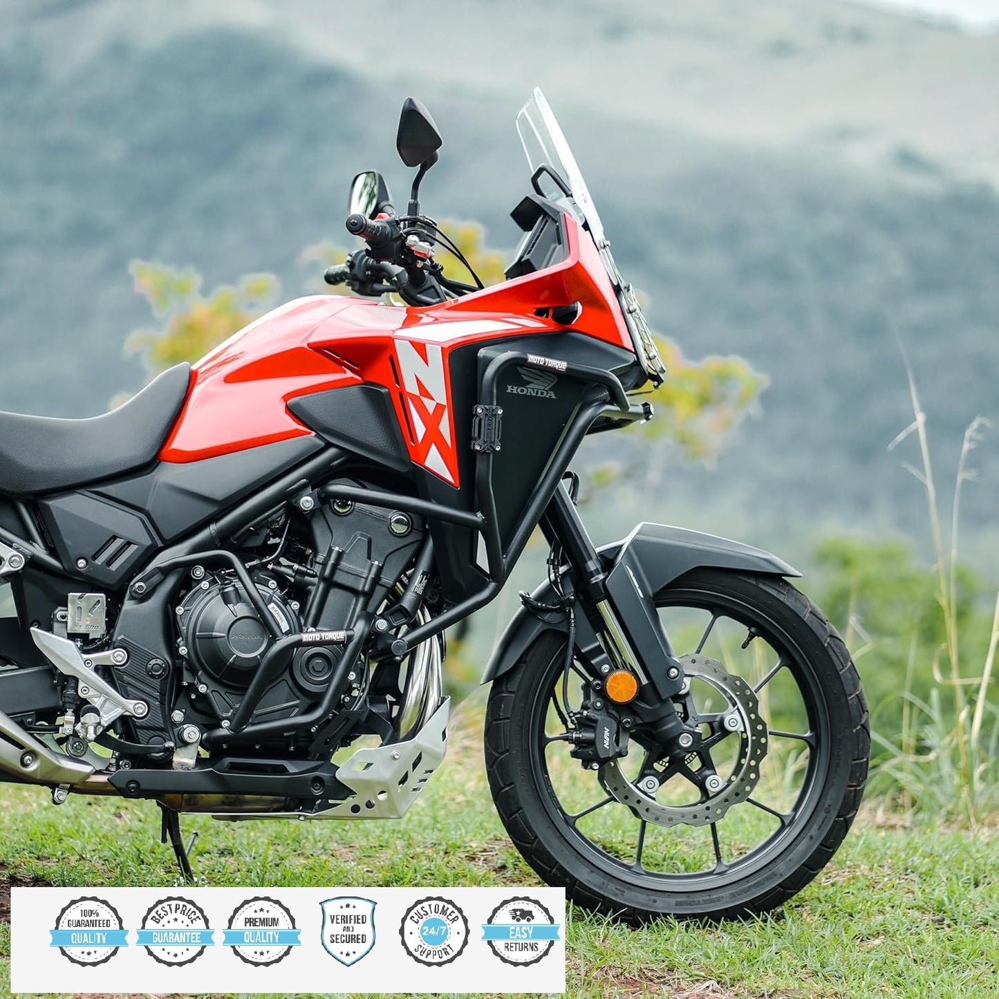 MOTO TORQUE CRASH GUARD (SET) FOR HONDA NX-500