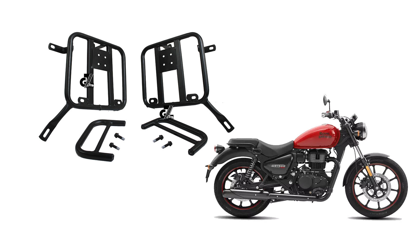 Black Saddle Stay Pair Right & Left Side Fit for Royal Enfield Meteor 350