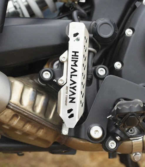 MOTO TORQUE REAR MASTER CYLINDER GUARD STAINLESS STEEL FOR HIMALAYAN 450