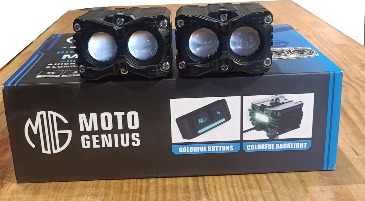 FOG LIGHT MK2 HIGH POWER SOPTLIGHT FOR UNIVERSAL MOTORCYCLE