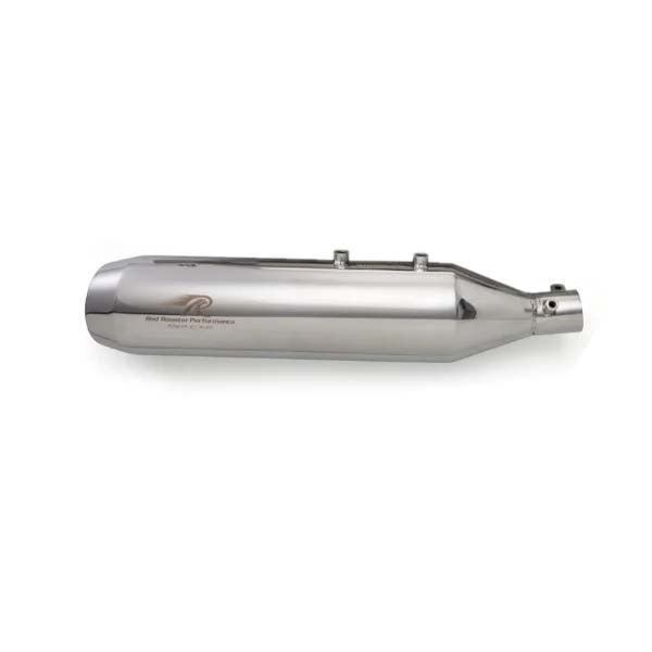Red Rooster Astral Polish Exhaust For Royal Enfield Super Meteor 650cc