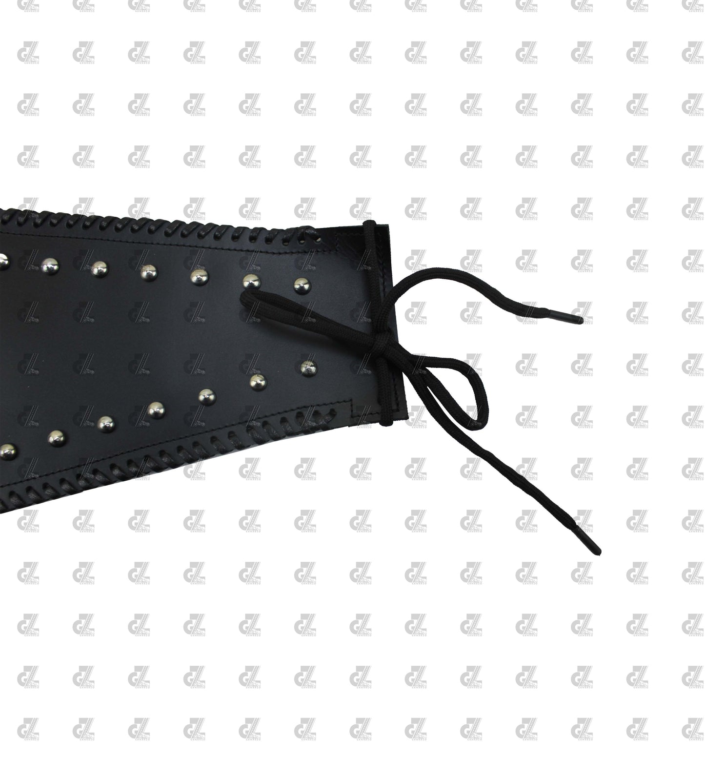 Leather Tank Strap Bag Black for Royal Enfield Super Meteor 650
