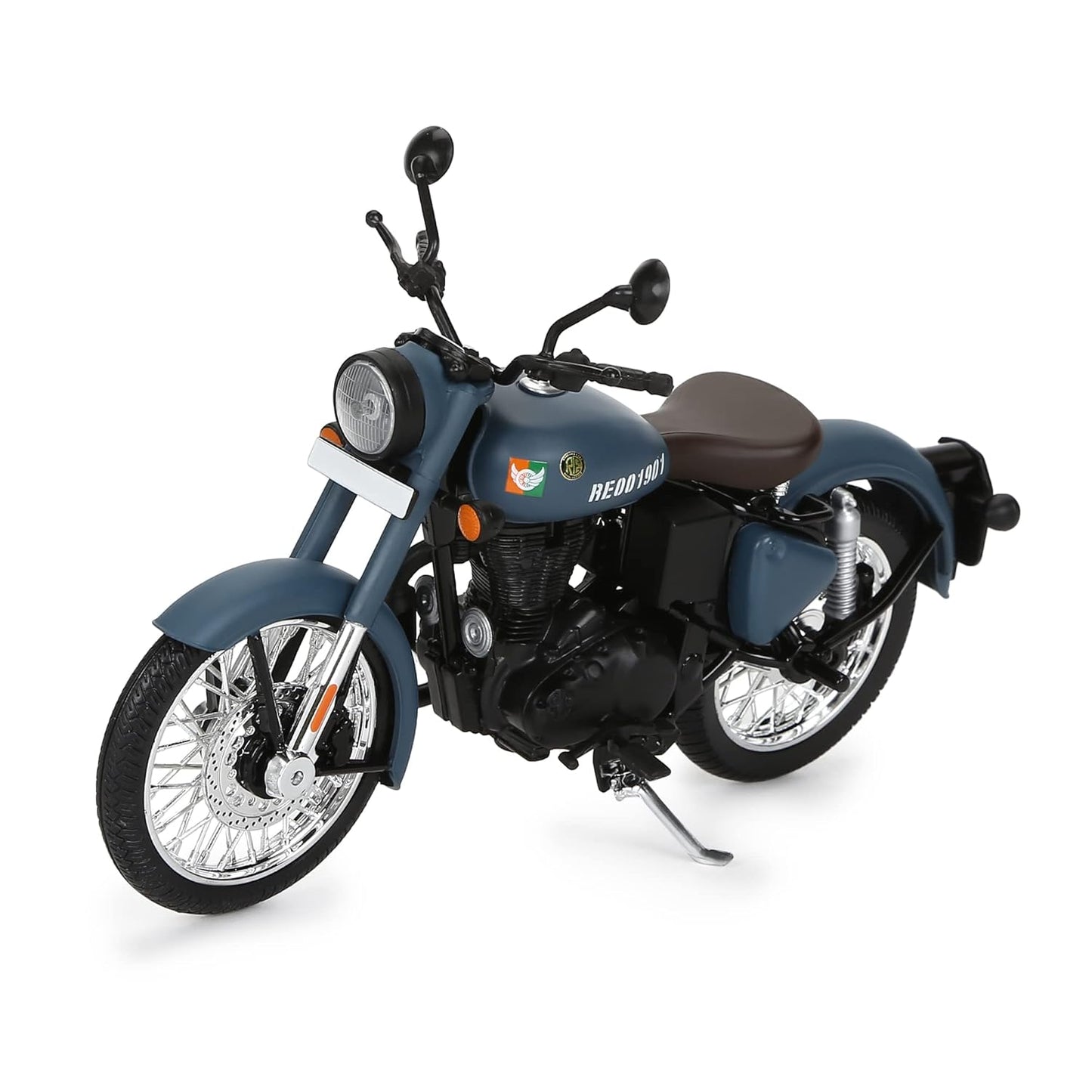 Royal Enfield Scale Model 1:12 Classic 350 Airborne Blue