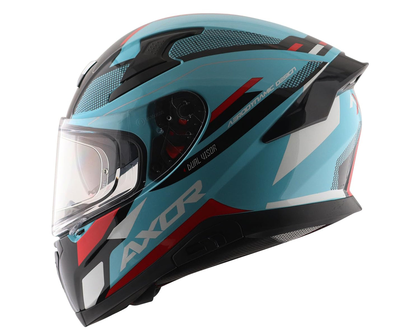 Axor Helmet Apex Turbine Helmet Hex Blue Red
