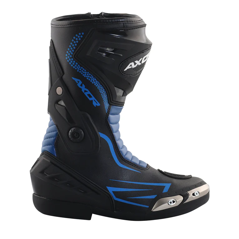 Axor Slipstream Riding Boot Black Blue (UK9)