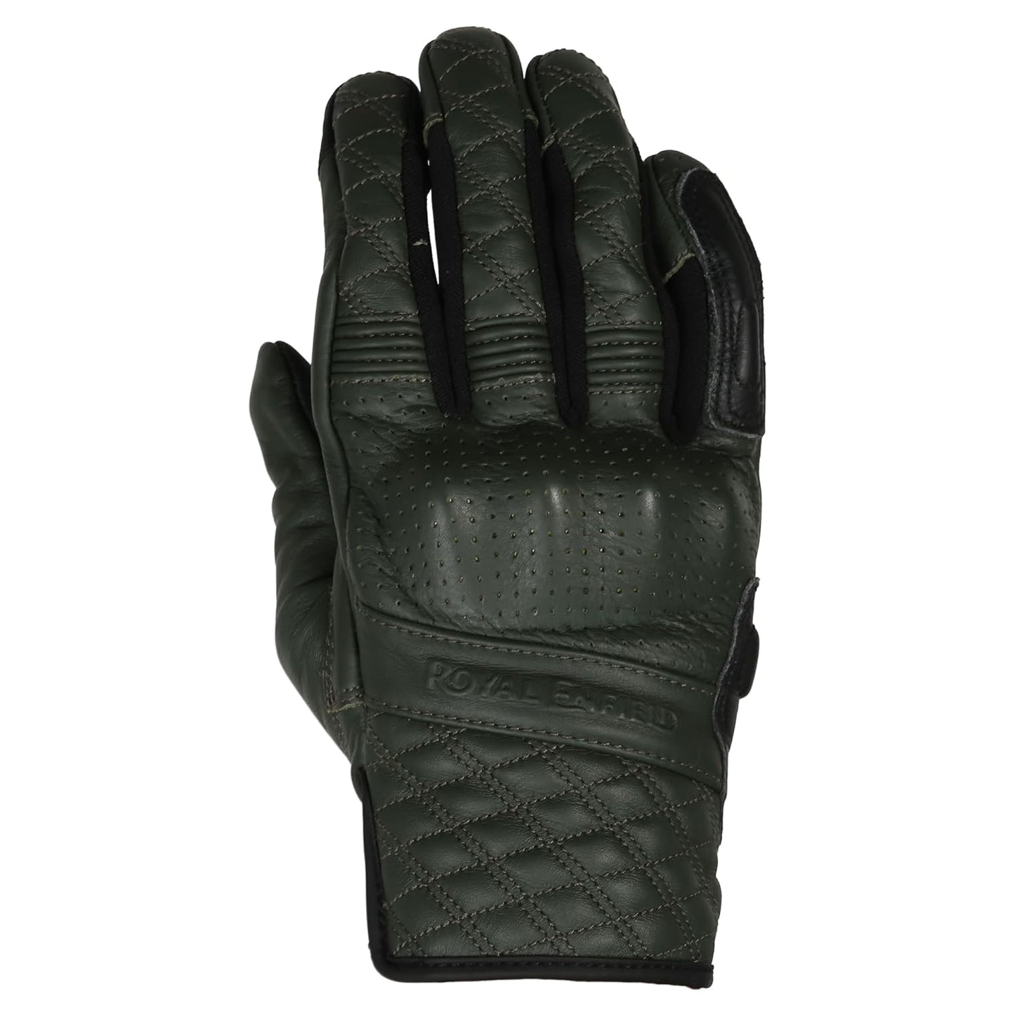 ROYAL ENFIELD BRAVADO GLOVES OLIVE & BLACK