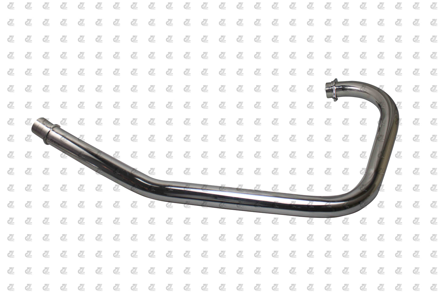 SILVER STALLION PERFORMANCE BEND PIPES SILVER FOR ROYAL ENFIELD INTERCEPTOR / GT 650