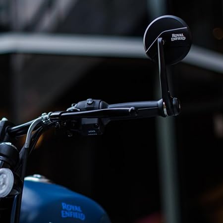 Royal Enfield Black Bar End Mirrors