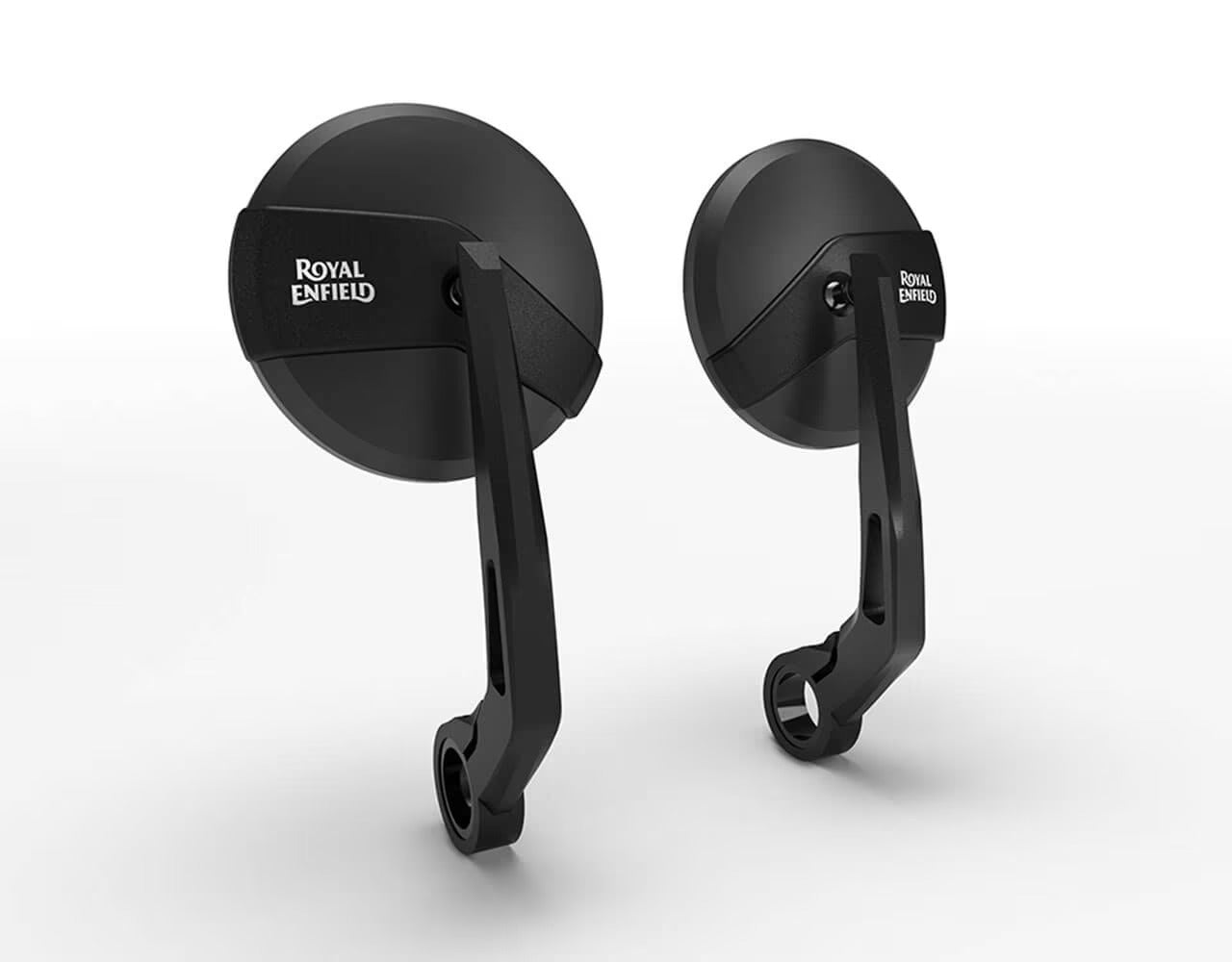 Royal Enfield Black Bar End Mirrors