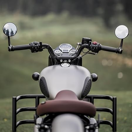 Royal Enfield Black Bar End Mirrors