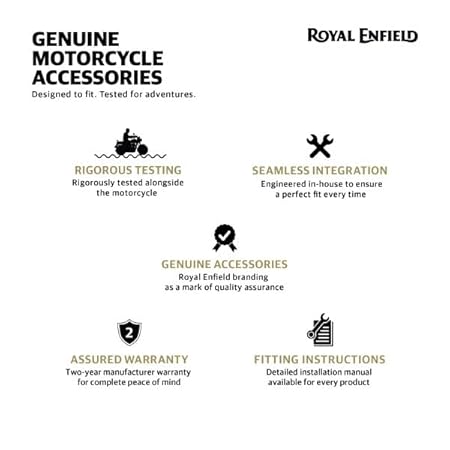 Royal Enfield Black Adventure Waterproof Inner Bags