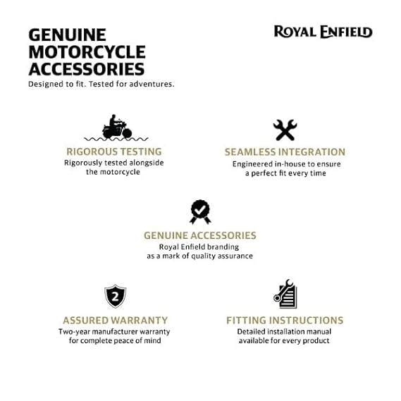 Royal Enfield Black Handlebar Brace Pad For Interceptor 650
