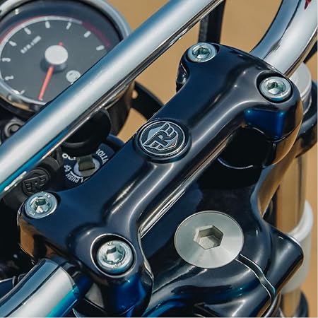 Royal Enfield Black Handlebar Clamp For Interceptor 650