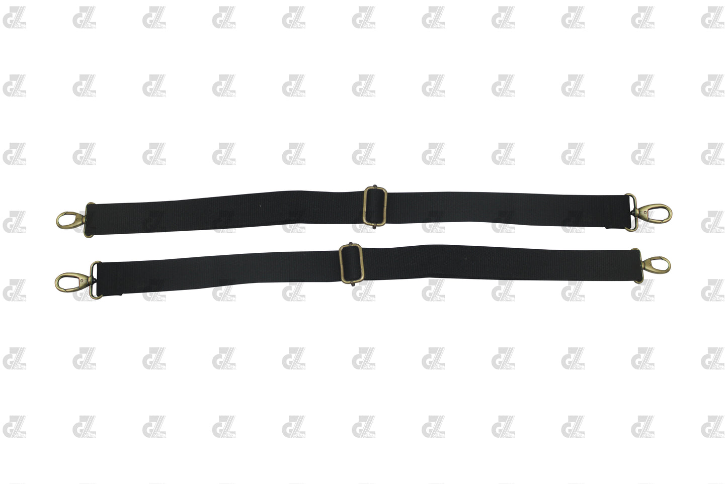 Black Canvas Pannier Bag Pair With Saddle Stay Pair Fit for Royal Enfield Old Classic 350/500