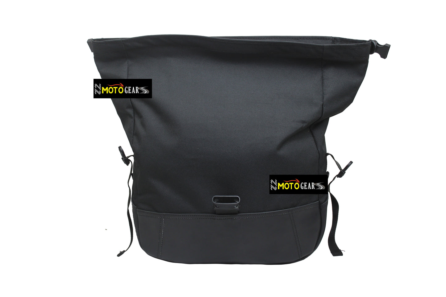 Black Soft Panniers Bags Pair With Soft Pannier Rail Pair Compatible With Royal Enfield Bear 650