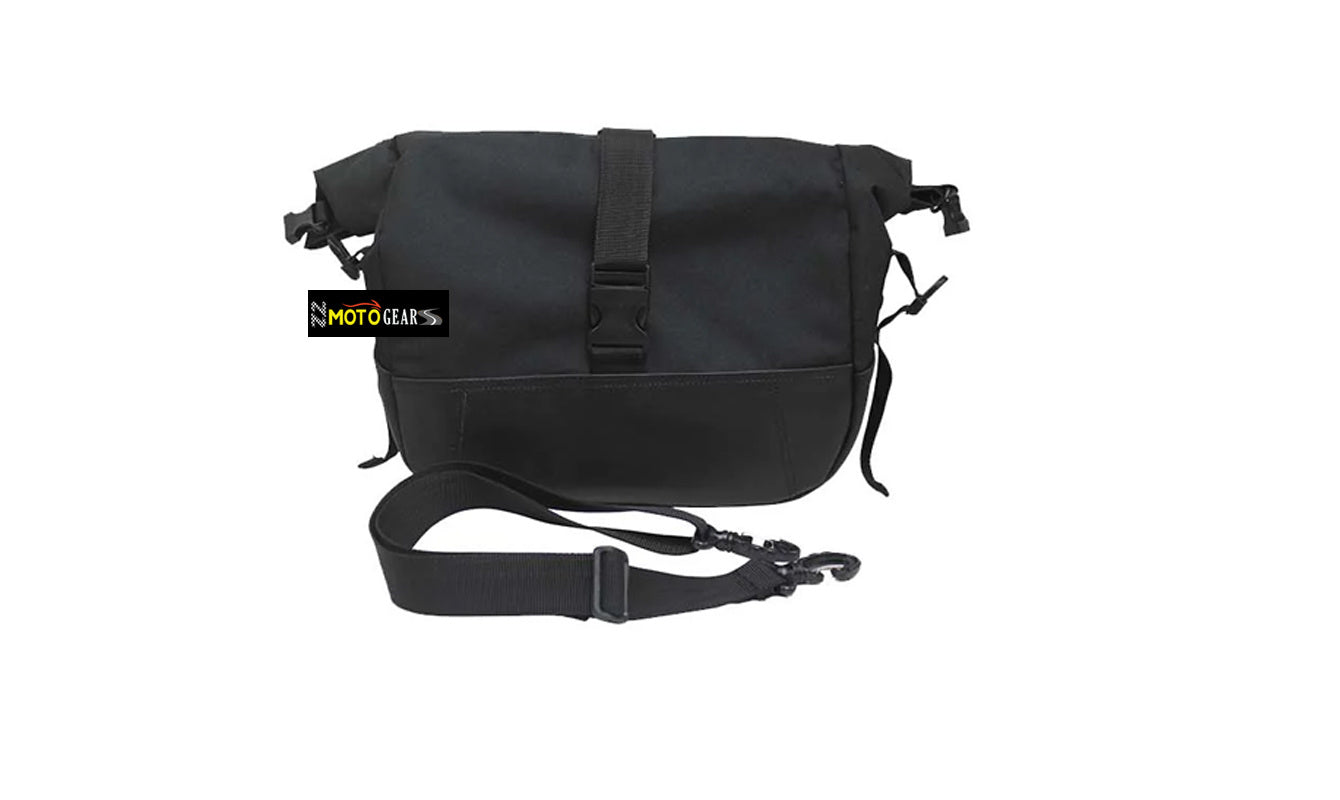 Black Soft Panniers Bags Pair Compatible With Royal Enfield Bear 650