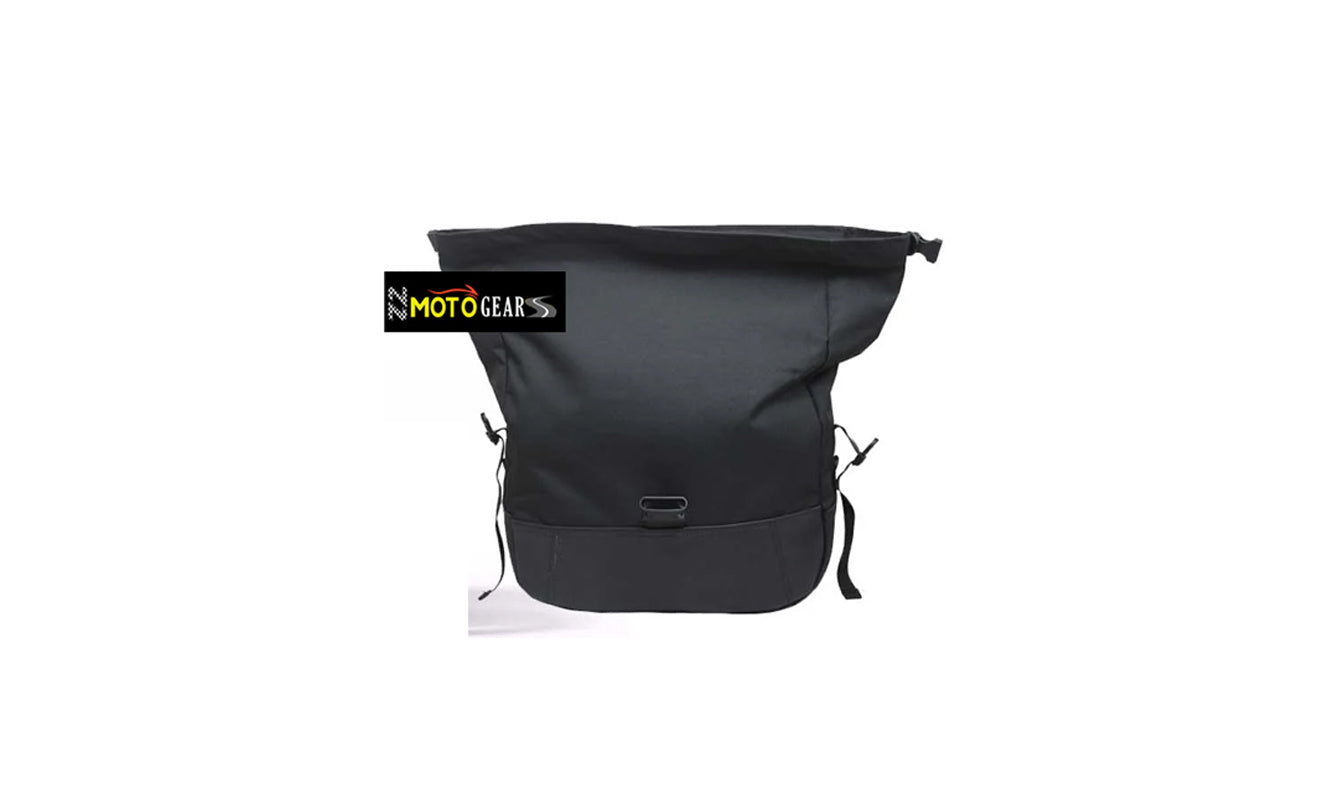 Black Soft Panniers Bags Pair Compatible With Royal Enfield Bear 650