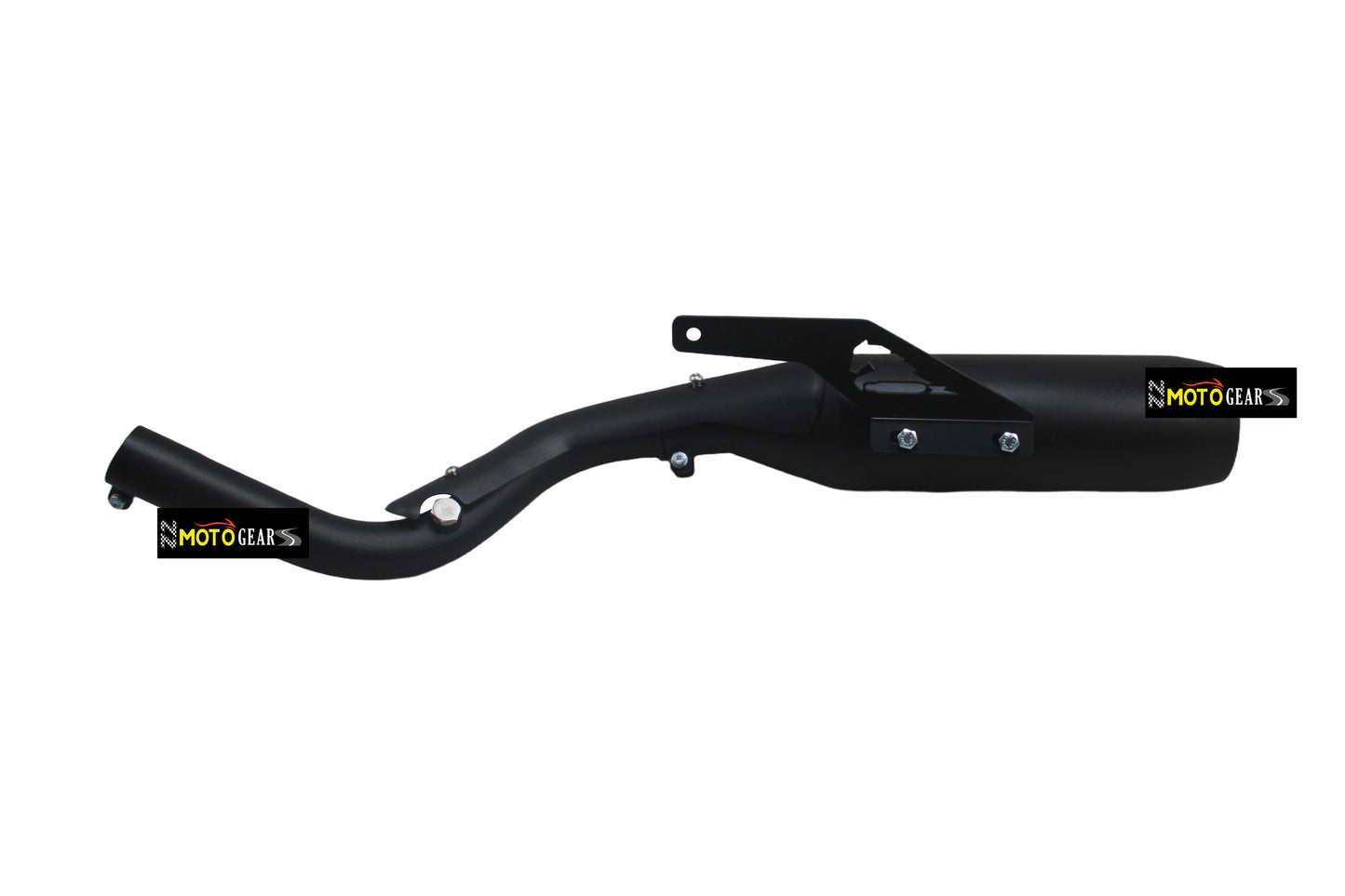 Silver Stallion Performance Cross Country Full System Silencer Exhaust Black For New Himalayan & Guerrilla 450