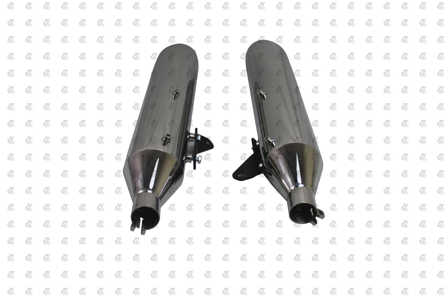 Silver Stallion Performance Silencer Exhaust Silver For Royal Enfield Classic 650