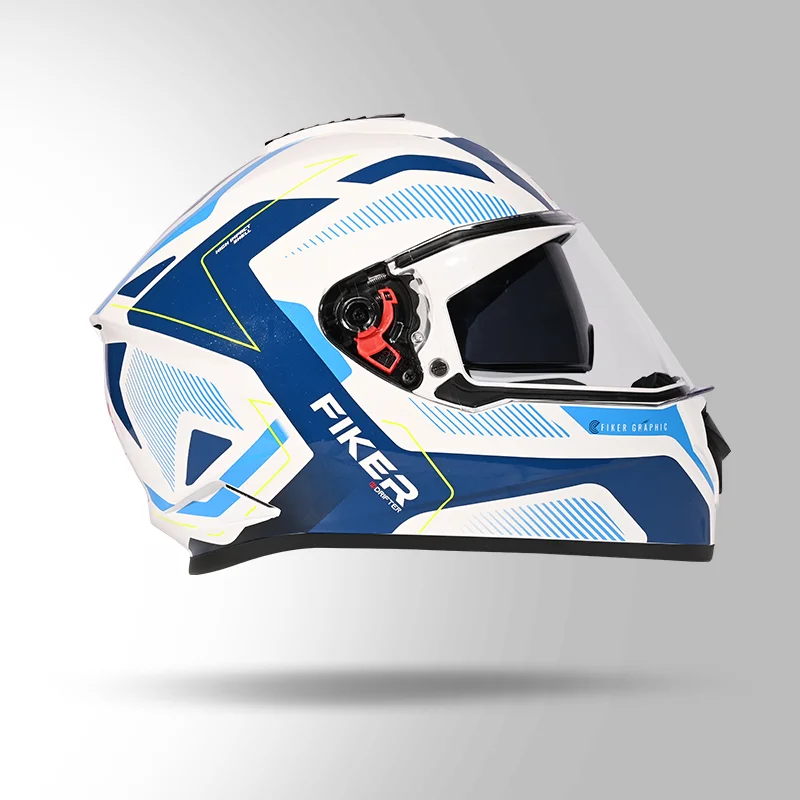DRIFTER D5 FIKER DECOR WHITE & BLUE