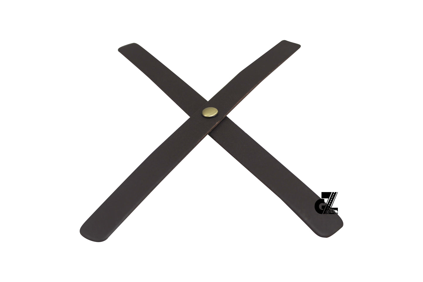 Dark Brown Leather Sticker Head Lamp X & Handgrip Straps Pair Fit For All Royal Enfield Motercycle