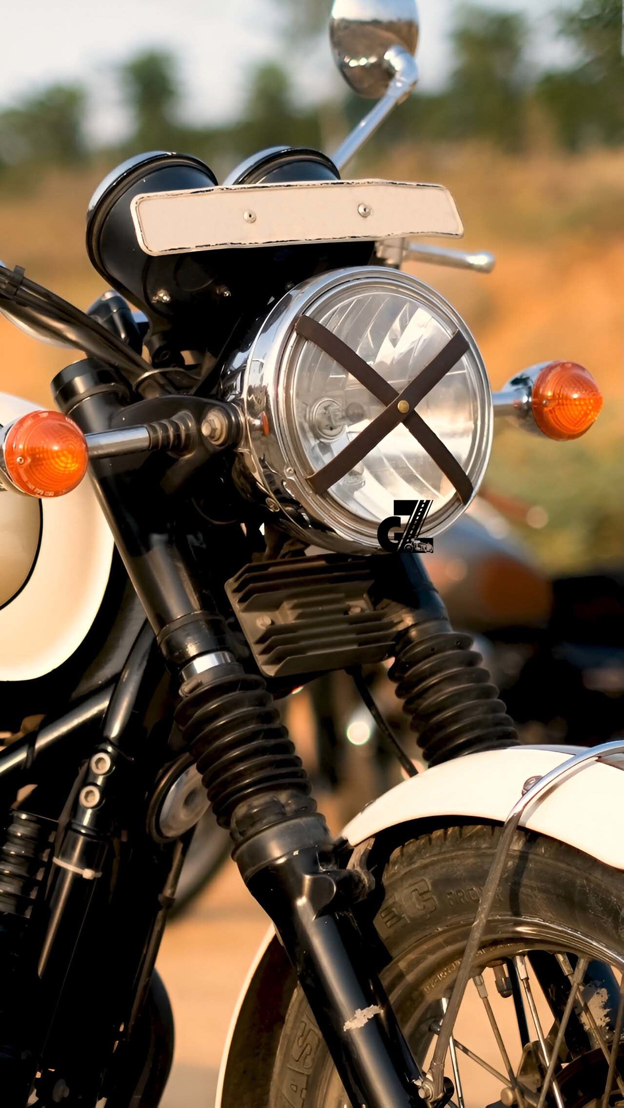 Dark Brown Leather Sticker Head Lamp X & Handgrip Straps Pair Fit For Fit For Harley Devidson Motorcycle