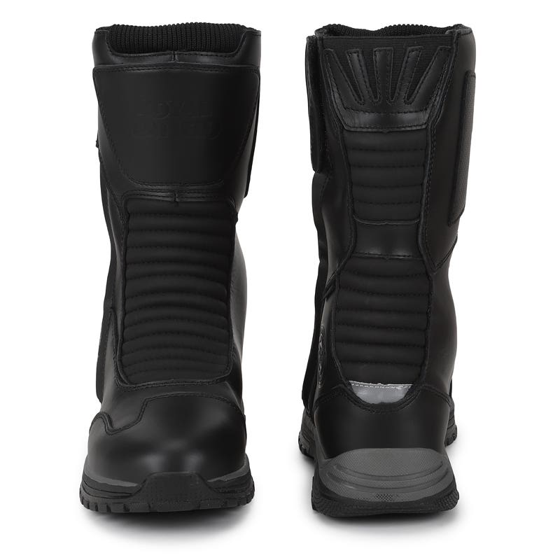 ROYAL ENFIELD E 39 MID RISE RIDING BOOT BLACK
