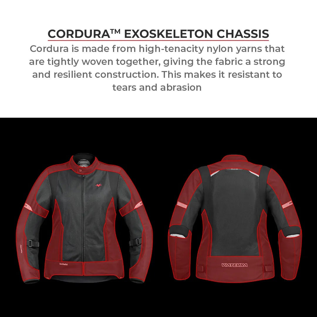ELLIS WOMEN’S STREET MESH RIDING JACKET