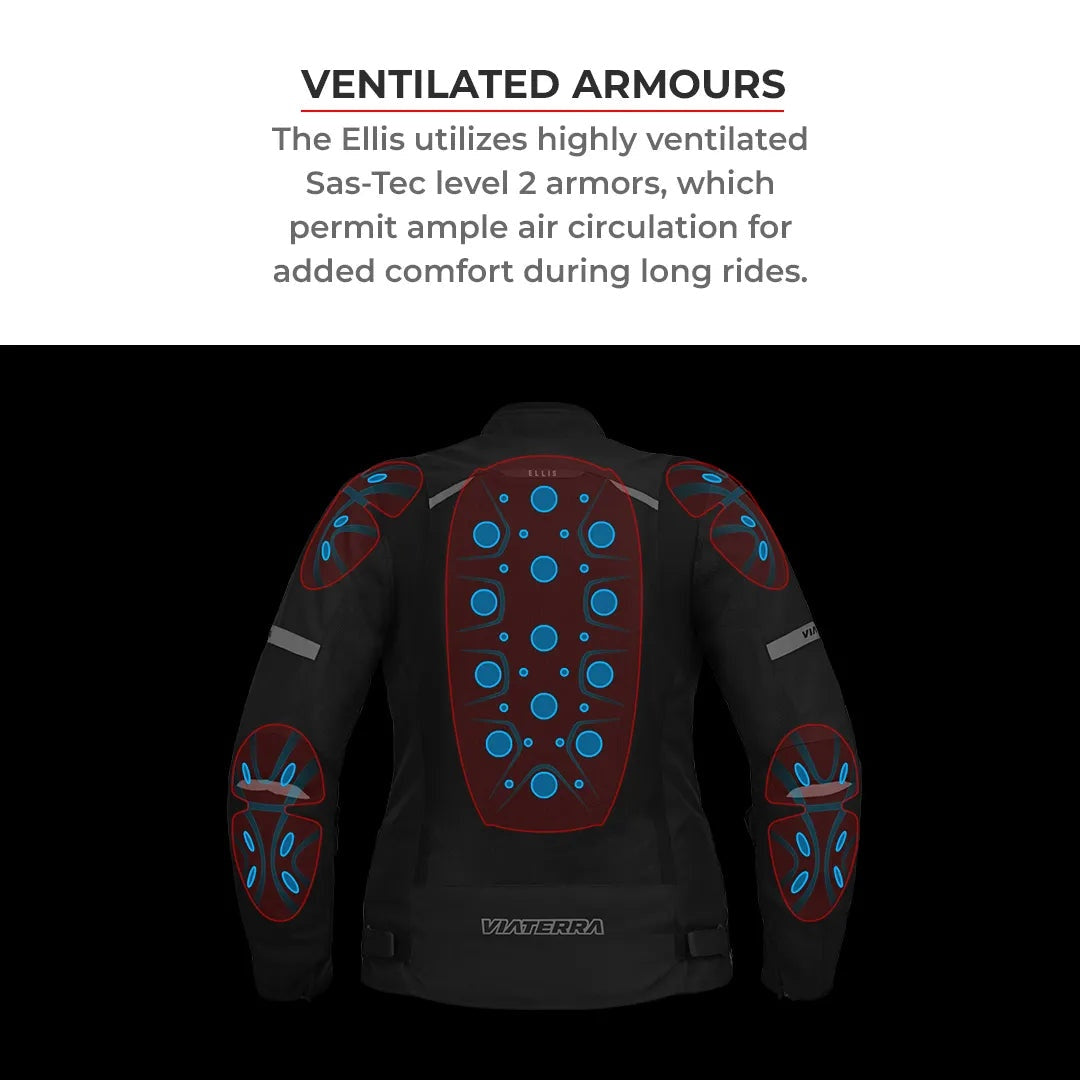 ELLIS WOMEN’S STREET MESH RIDING JACKET