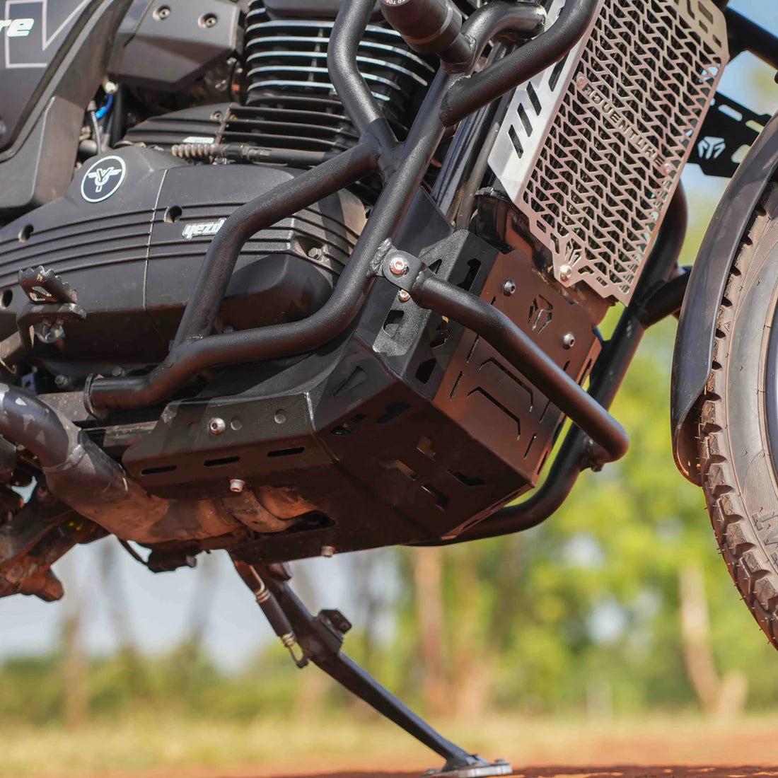 MOTO TORQUE ENGINE GUARD FOR YEZDI ADVENTURE