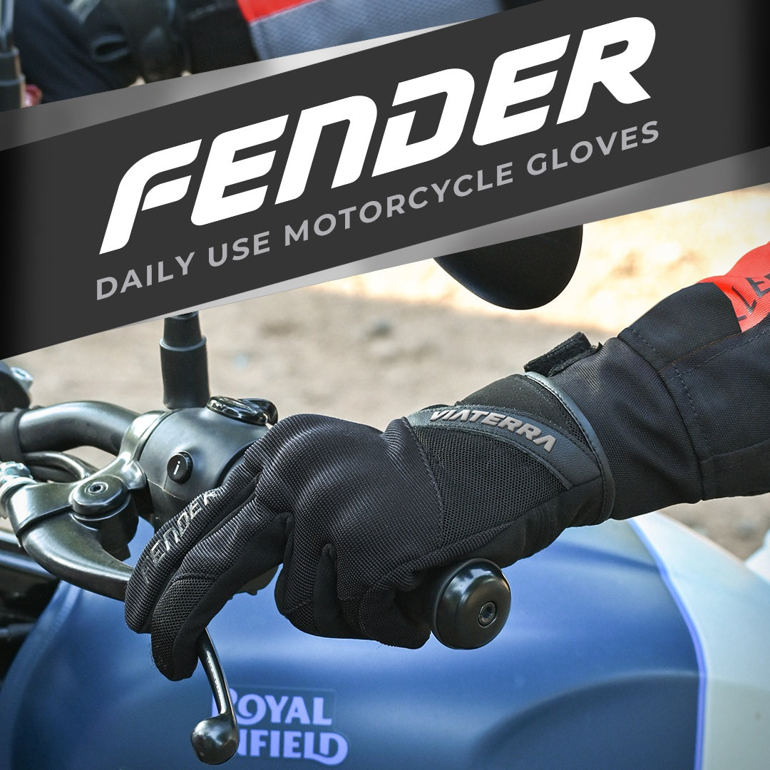 FENDER DAILY USE MOTORCYCLE GLOVES FOR MEN