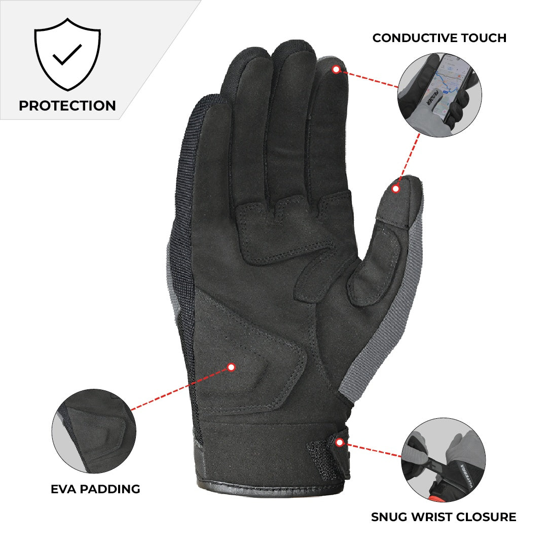 FENDER DAILY USE MOTORCYCLE GLOVES FOR MEN