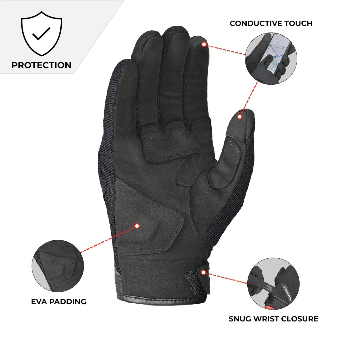 FENDER DAILY USE MOTORCYCLE GLOVES FOR MEN