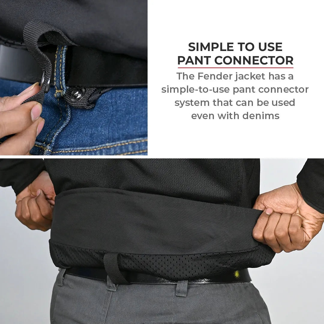 FENDER URBAN MESH RIDING JACKET with base layer
