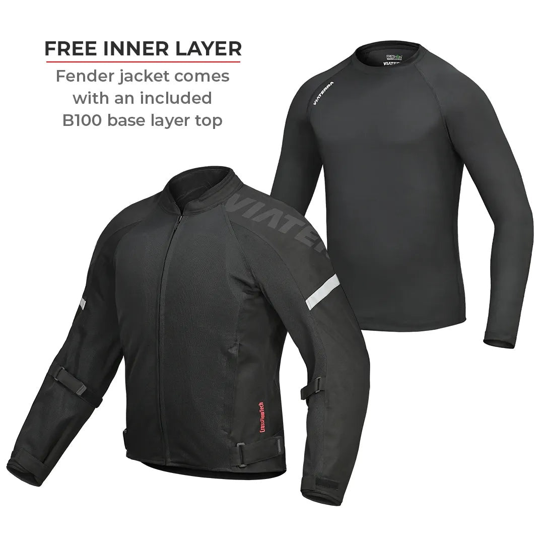 FENDER URBAN MESH RIDING JACKET with base layer