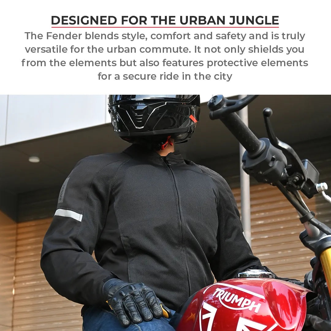 FENDER URBAN MESH RIDING JACKET with base layer