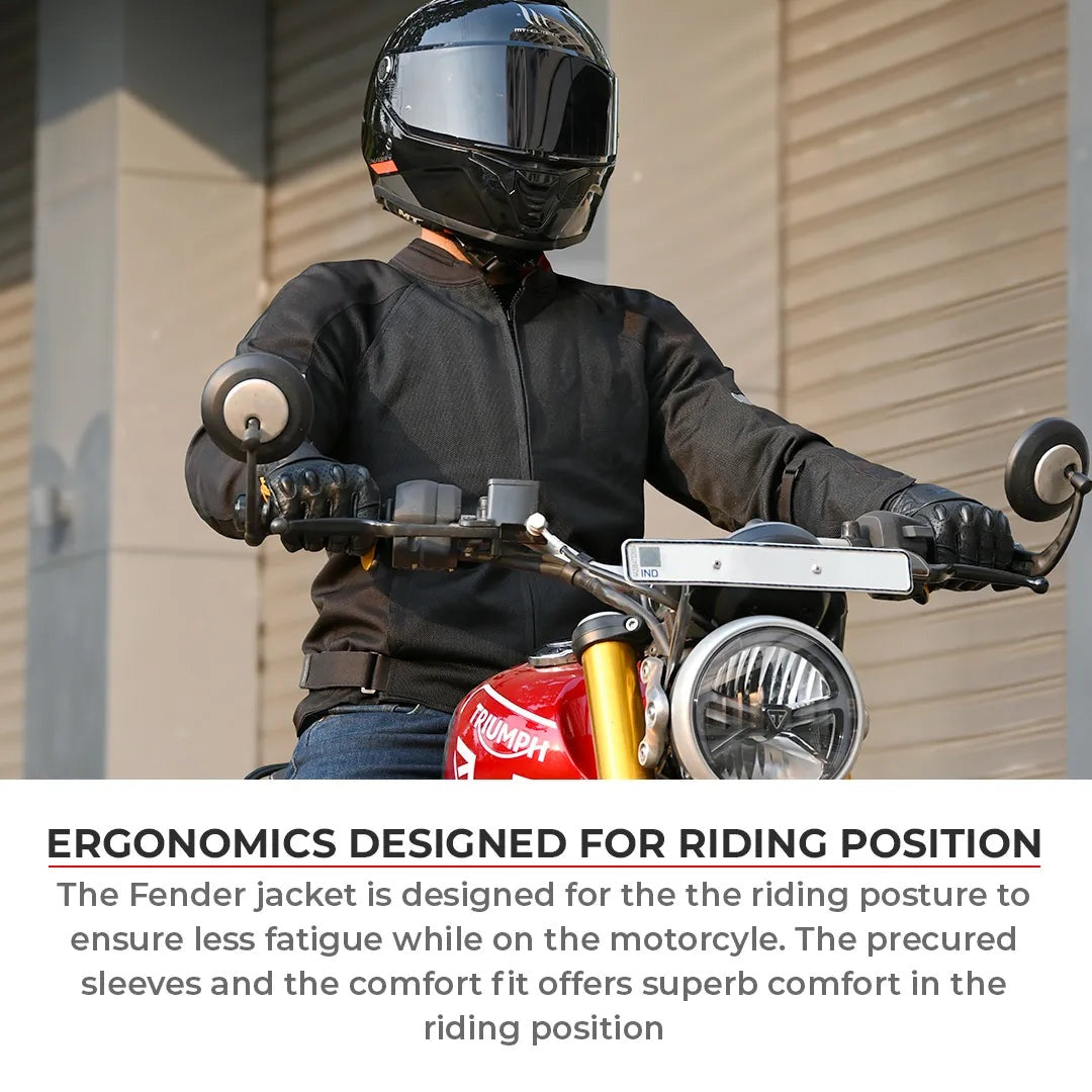 FENDER URBAN MESH RIDING JACKET with base layer