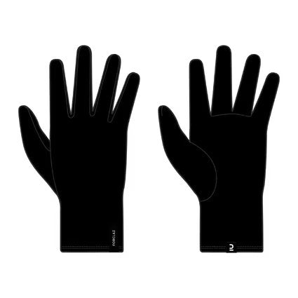FORCLAZ Winter Glove Liner Trek100 Black (XL /2XL)
