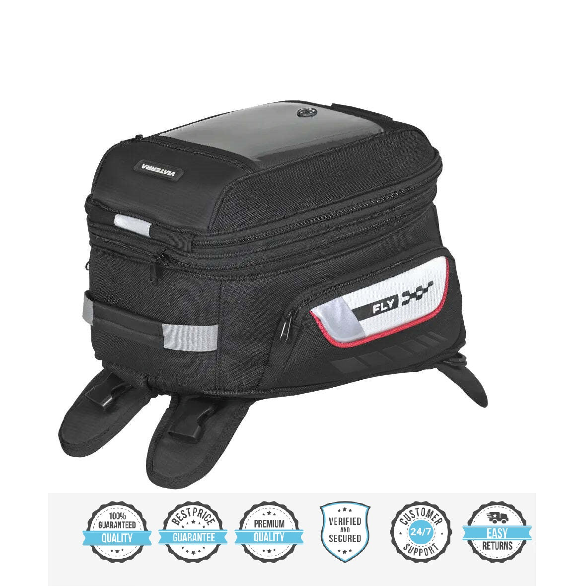 VIATERRA FLY UNIVERSAL MOTORCYCLE TANK BAG (STRAP BASED)