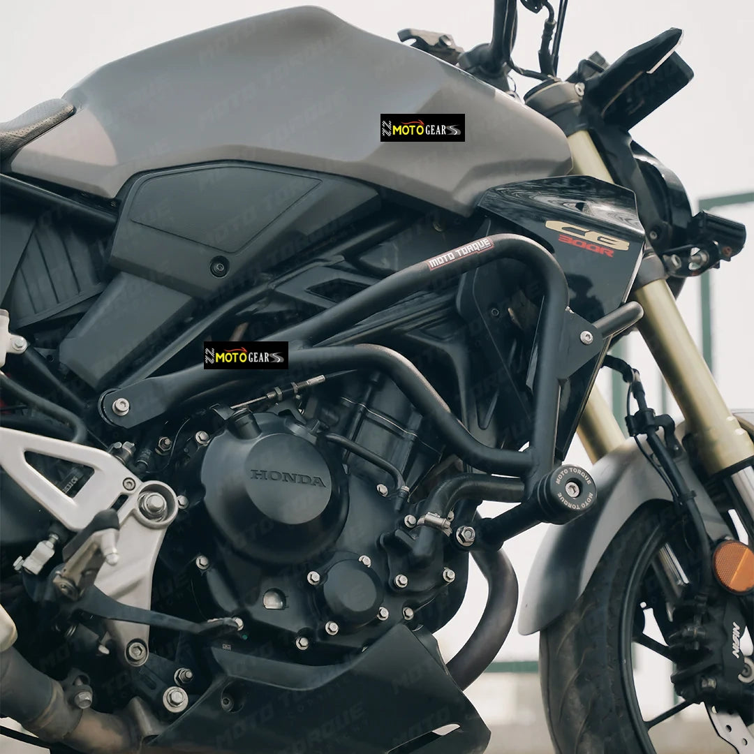 Moto Torque Crash Guard /Engine Guard v2 With Fittings For Honda CB 300R