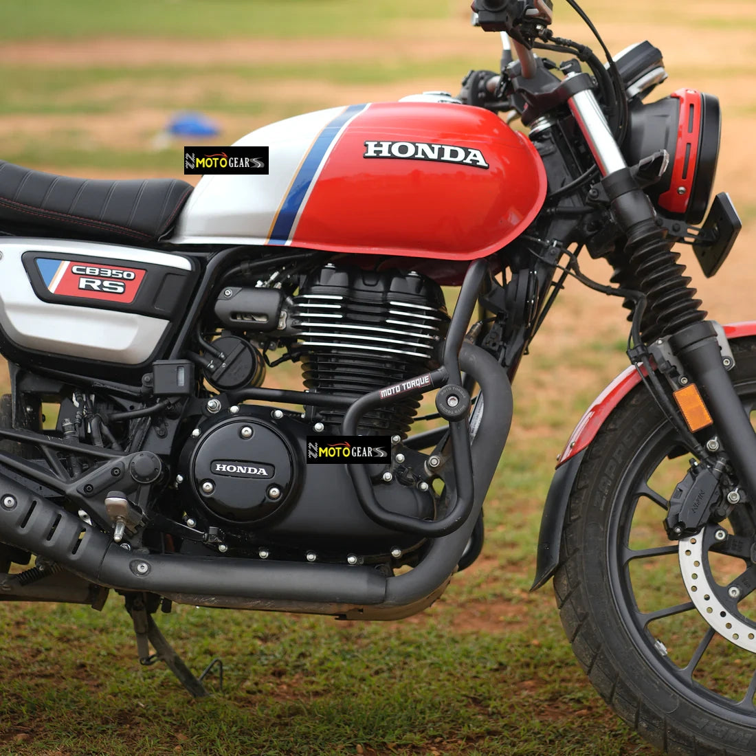 Moto Torque Crash Guard v2.0 With Fittings For Honda H'ness CB350/350RS