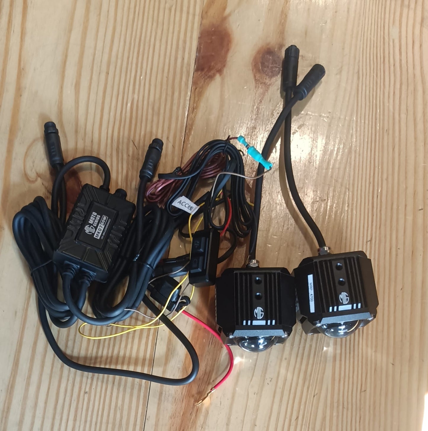 FOG LIGHT MK07 HIGH POWER SOPTLIGHT FOR UNIVERSAL MOTORCYCLE