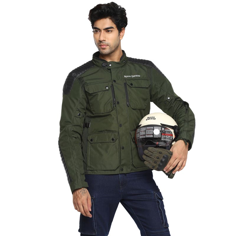 ROYAL ENFIELD KHARDUNGLA V2 JACKET OLIVE