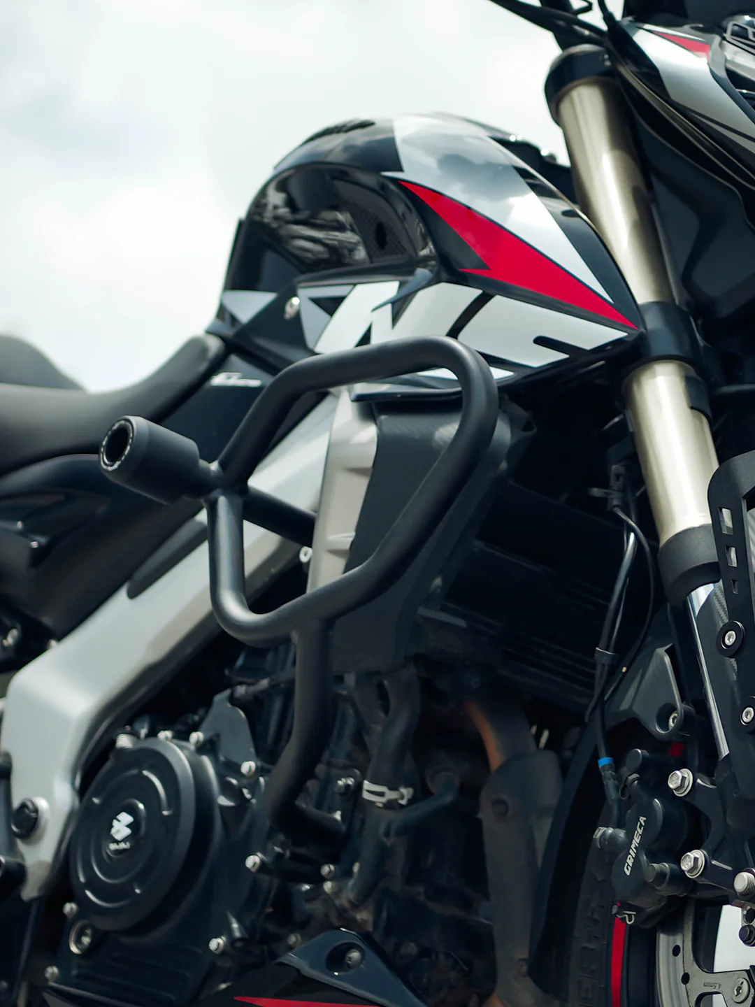 Legundary Pegasus Crash guard With Slider For Bajaj Pulsar NS400Z