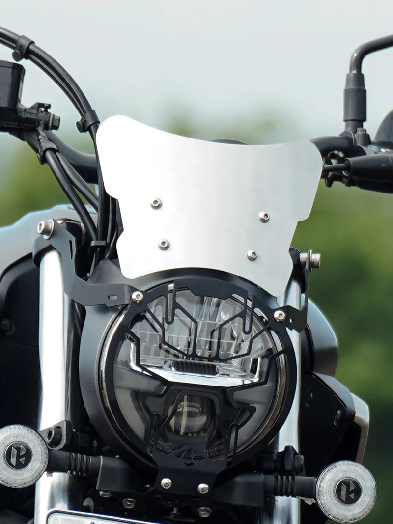 Legundary Mig Headlight Grill For Hero Mavrick 440