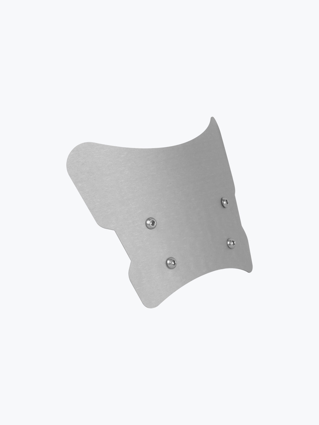 Legundary Zephyr Metal Visor With Number Plate Stay For Hero Mavrick 440