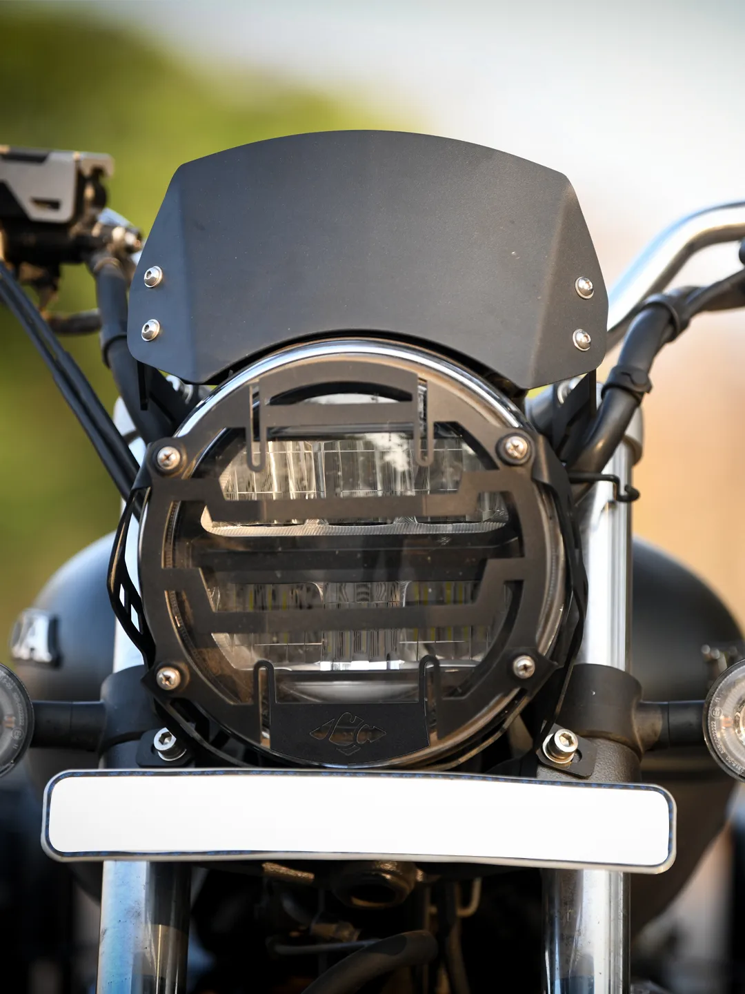 Legundary MIG Headlight Grill For Honda Hness CB350