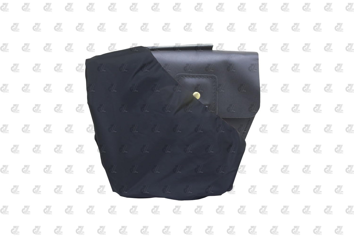 Leather Side Pannel Bag with Straps & Rain Cover for Royal Enfield Continental GT & Interceptor 650
