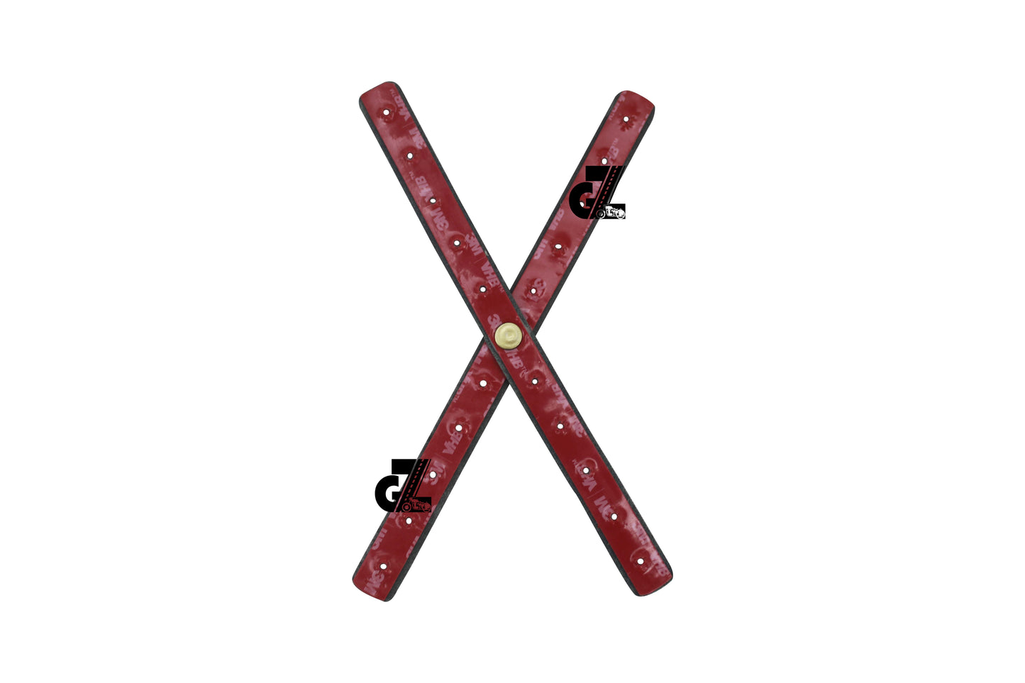 Leather Sticker Head Lamp X Perforated & Handgrip Straps Pair Olive For All Royal Enfield Motorcycle