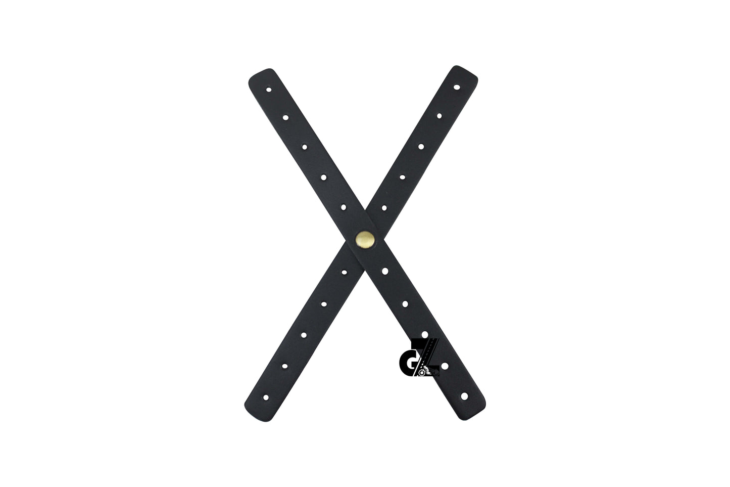 Leather Sticker Head Lamp X Perforated & Handgrip Straps Pair Black For TVS Ronin, Hero Xpulse 200 210 Mavrick 440, Honda CB350 Hness CB350 CB350RS CB300R